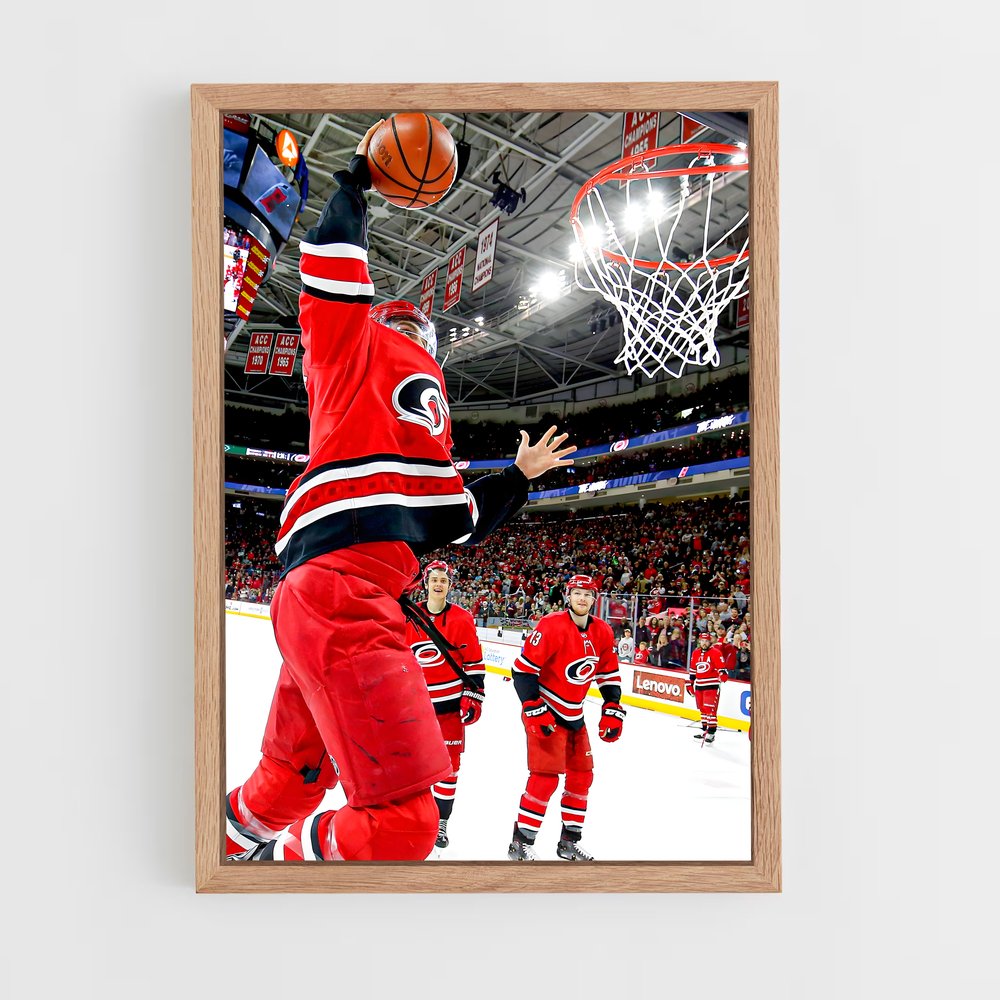 Poster Dunk de la Tempête – affiche Hockey sur glace (vue 4)